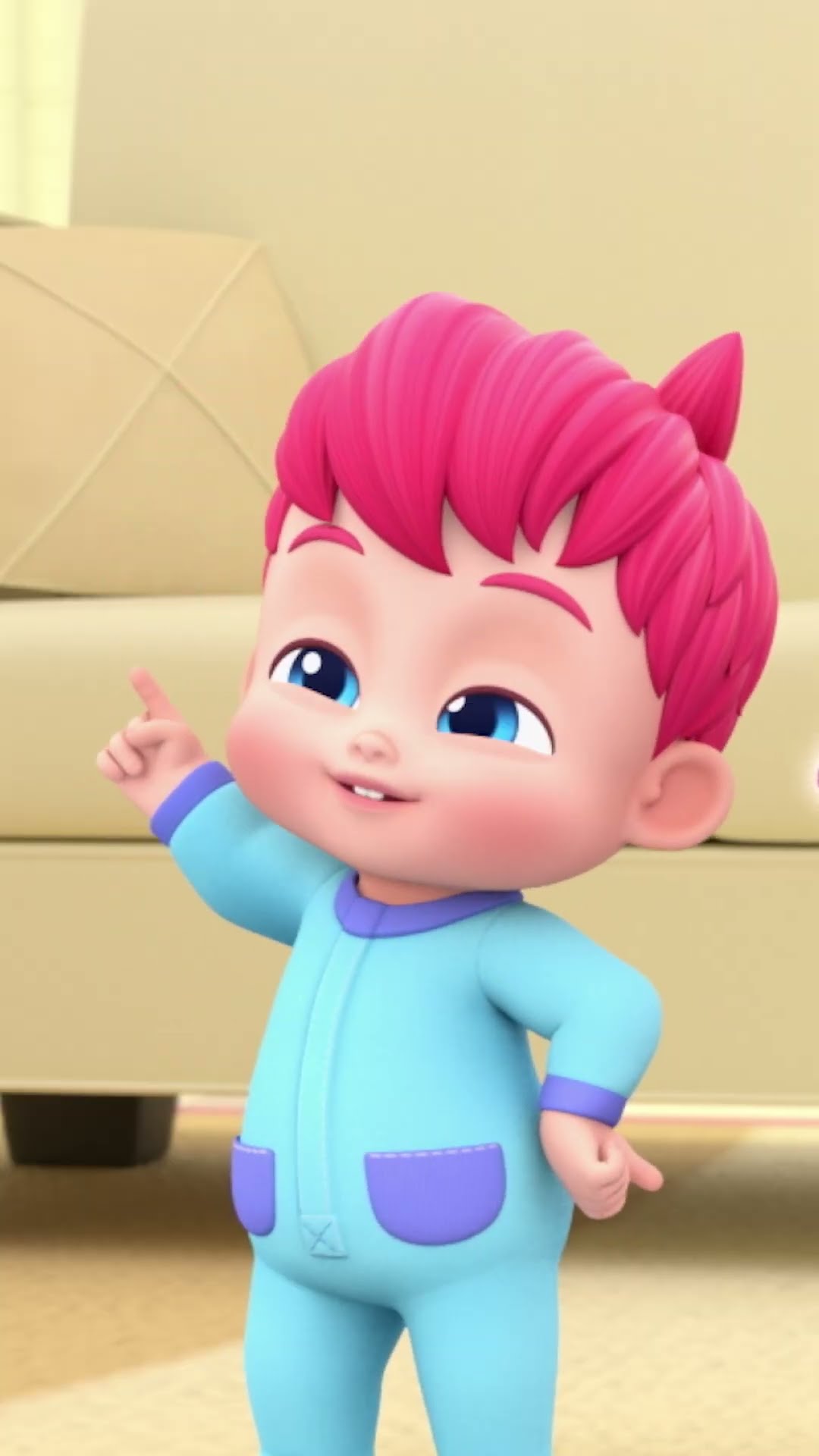 ¡La familia Bebefinn baila con Pinkfong! #shorts #bebefinn